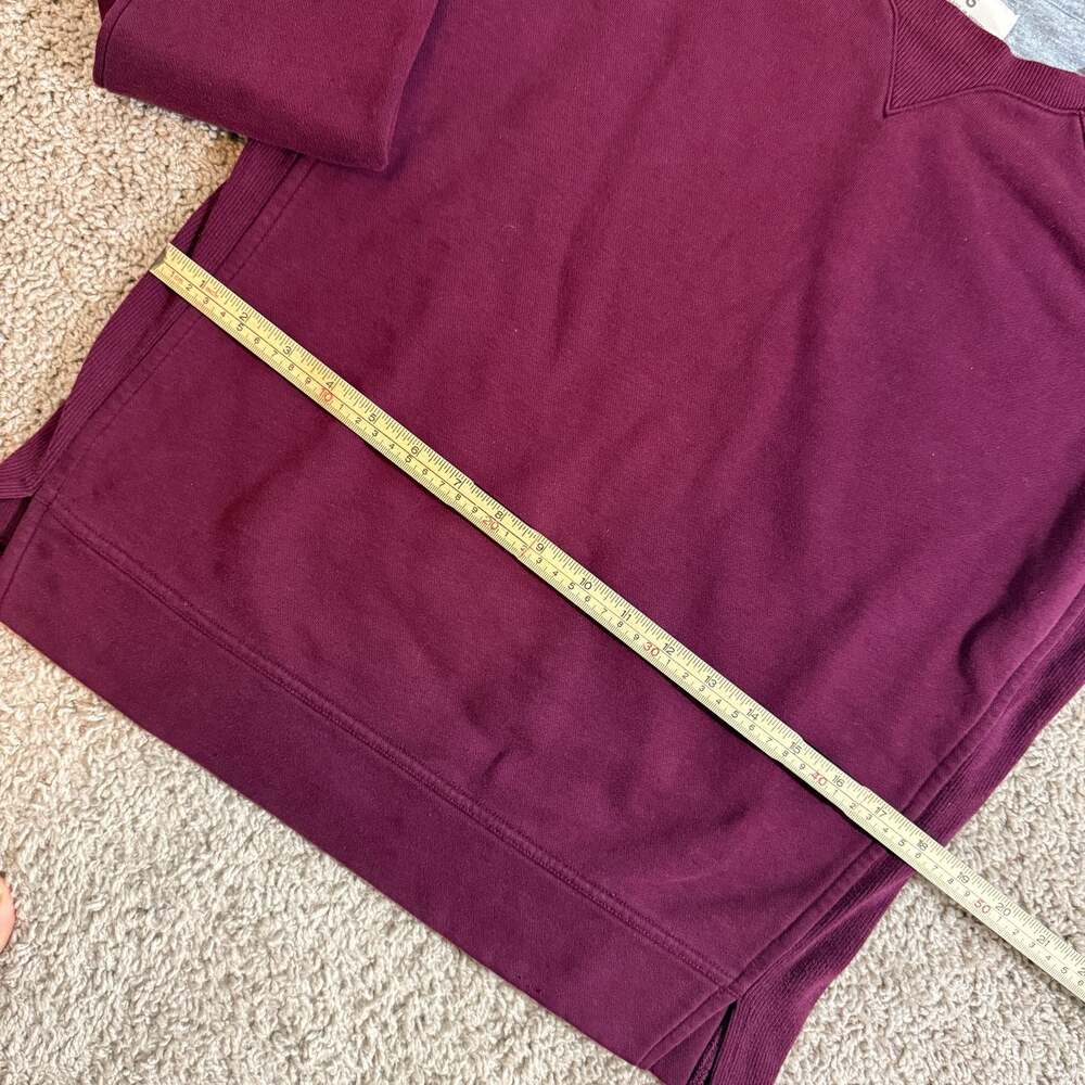 Champion Target Burgundy Fleece Crewneck Sweatshirt Womens Small Pullover - Picture 4 of 8